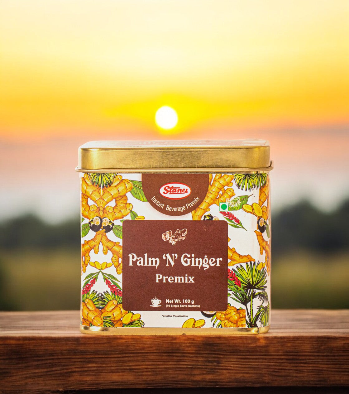 Palm & Ginger Mix (TIN Container)