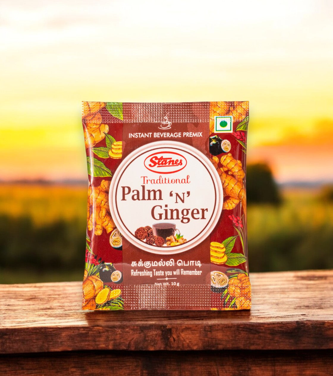 Palm N Ginger Sachets (20 X 10 G)